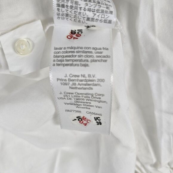 Madewell Embroidered Poplin Balloon-Sleeve Top Women White Cotton Small - Picture 11 of 11